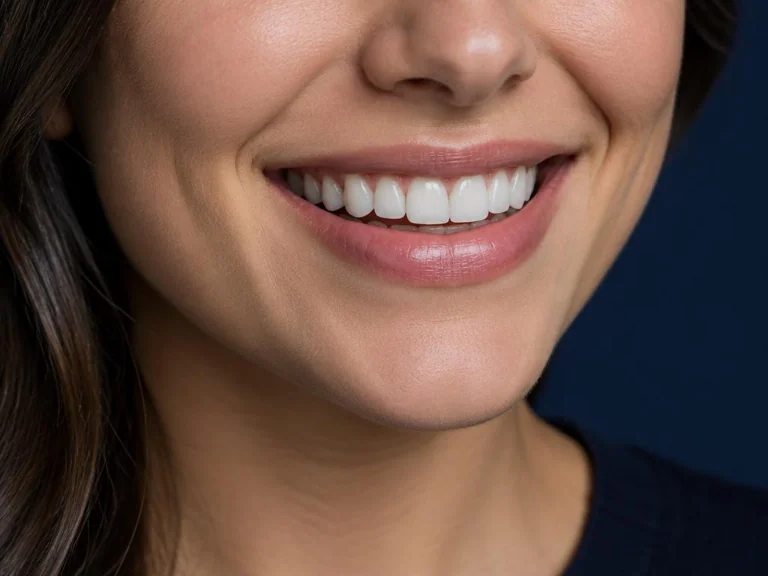 Sorriso natural — imagem ilustrativa de estética dentária